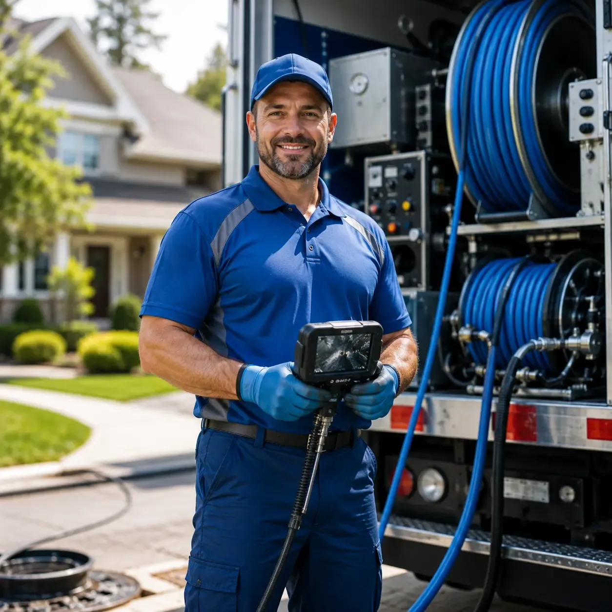 Local outdoor drain cleaning specialists in Freeport, MI
